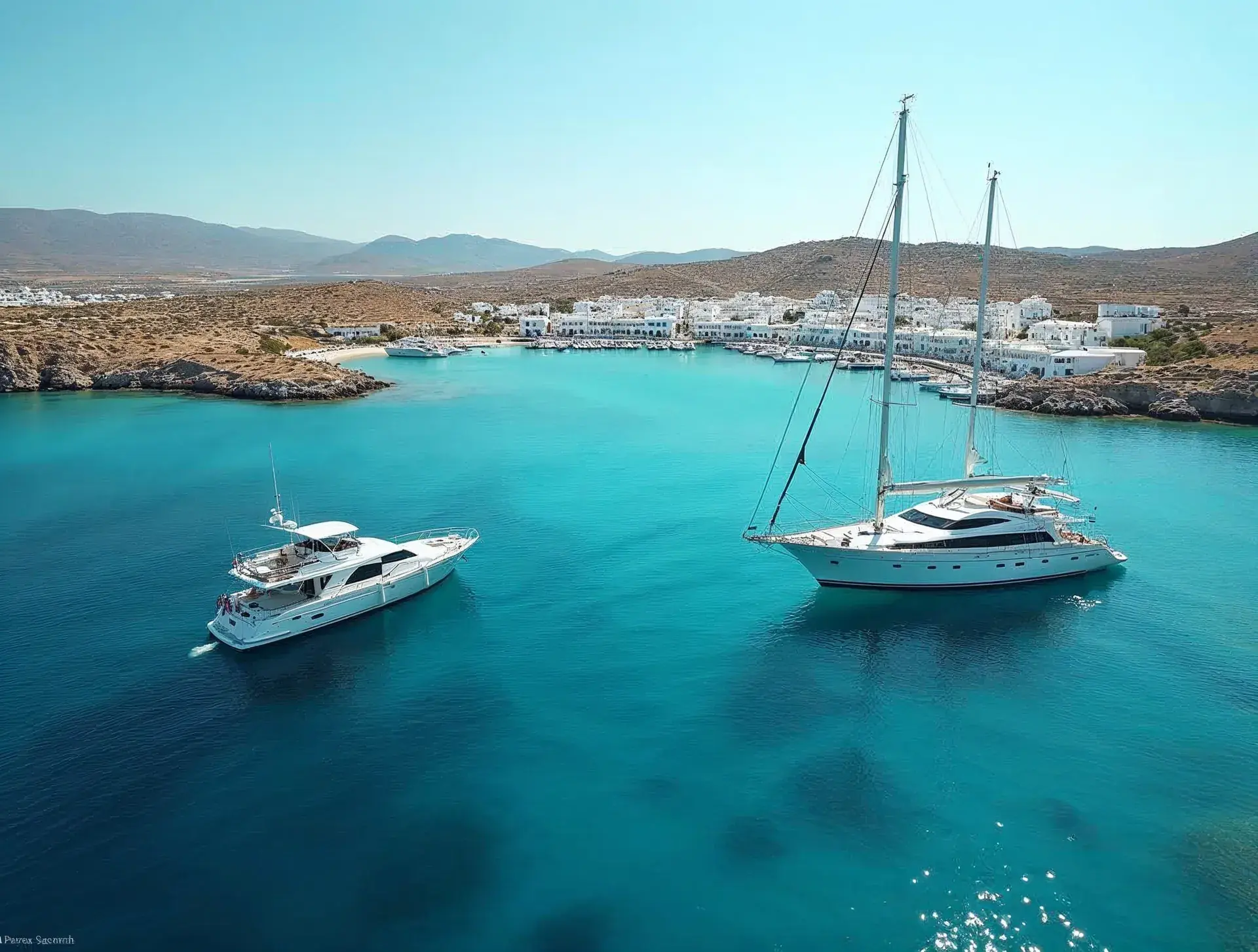 Yacht charter Paros