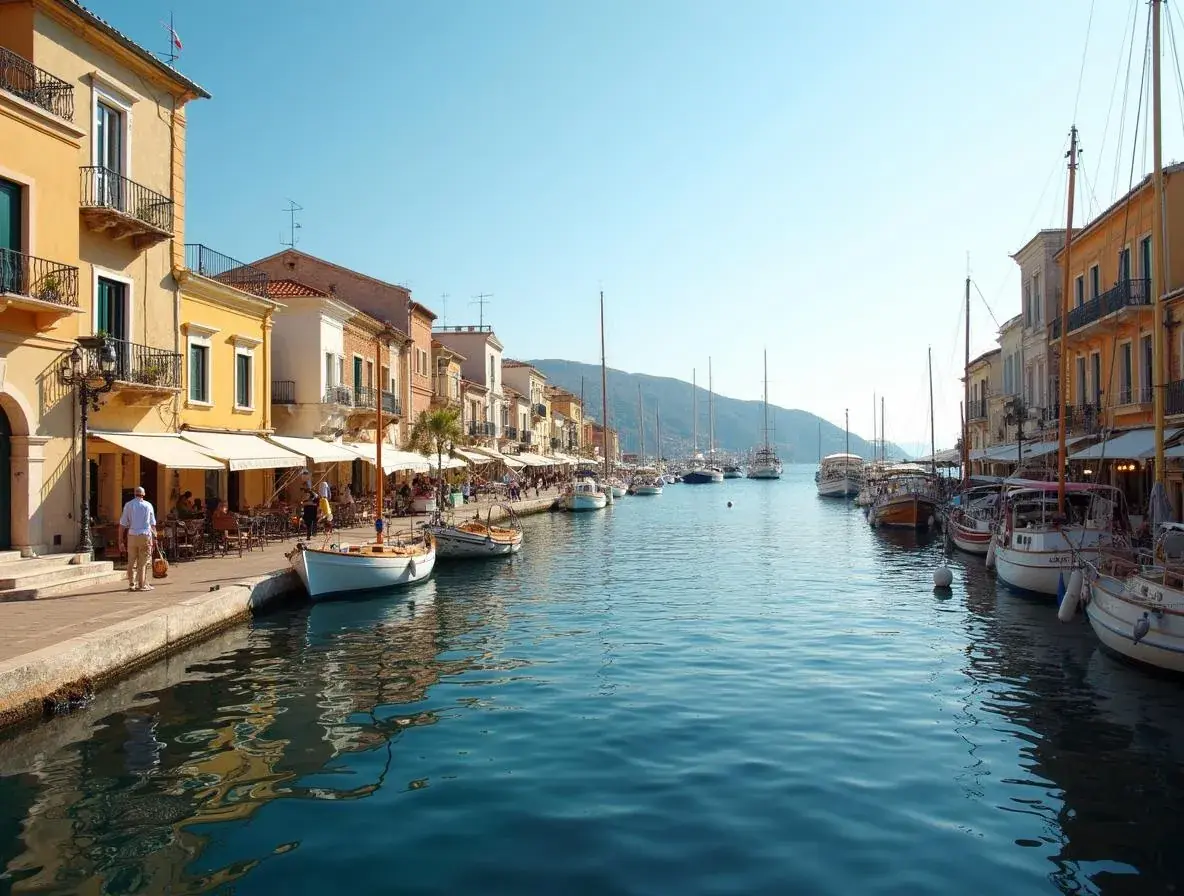 Venetian harbor of Chania – Crete