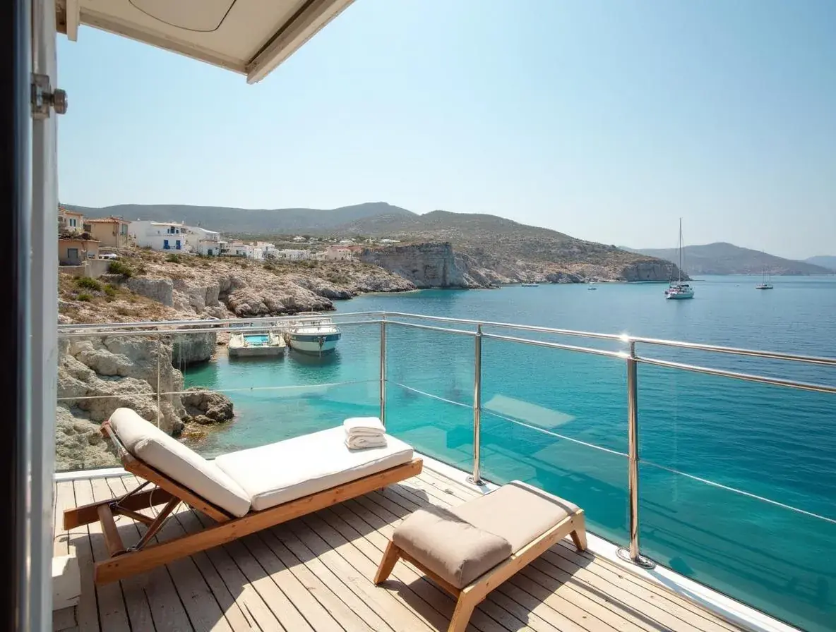 Central location for Cyclades hopping – Paros