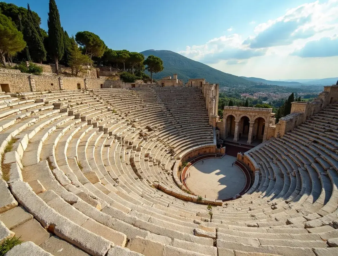 Roman amphitheater in Pula – Pula/Istria