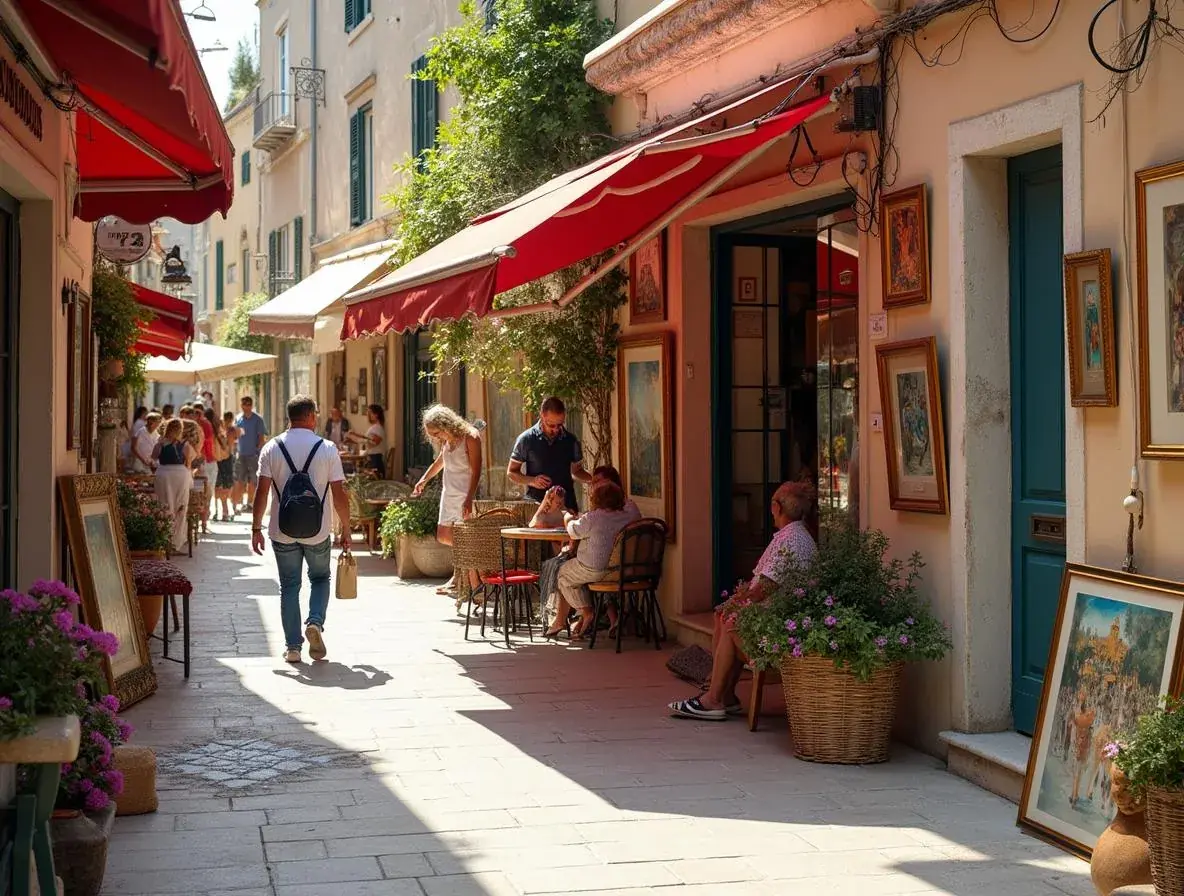 Lively art and gallery scene – Rovinj