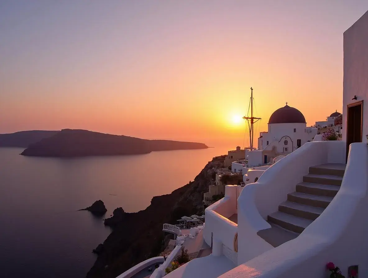 Oia sunset – Santorini