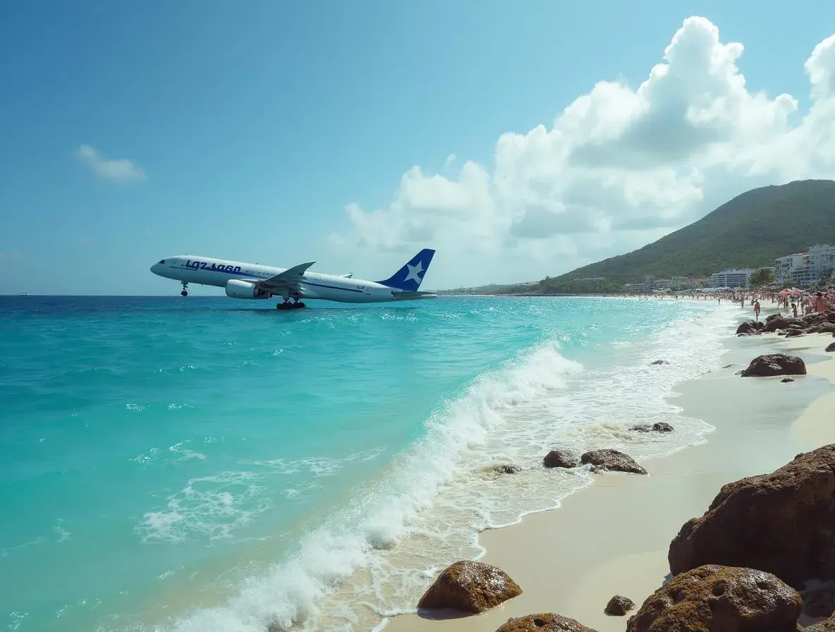 Maho Beach plane-spotting – St. Martin/St. Maarten