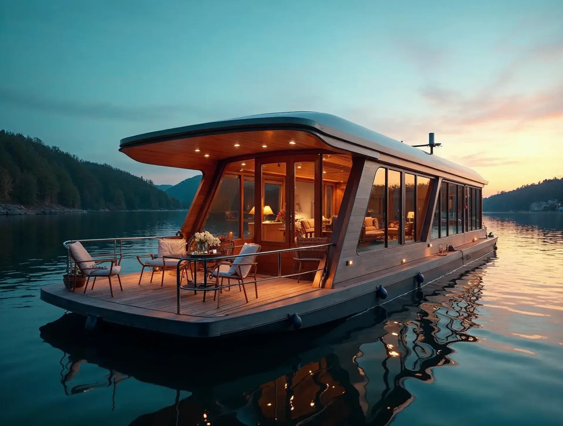 Houseboat charter