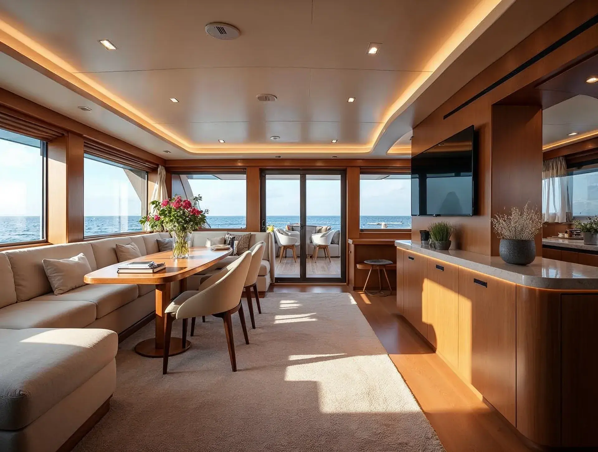 Salon of the Azimut 55