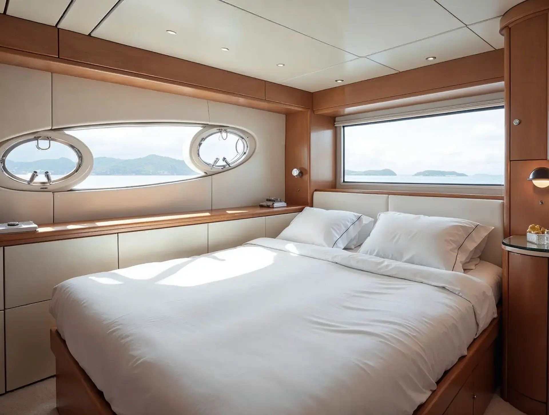 Owner's cabin – Azimut 55