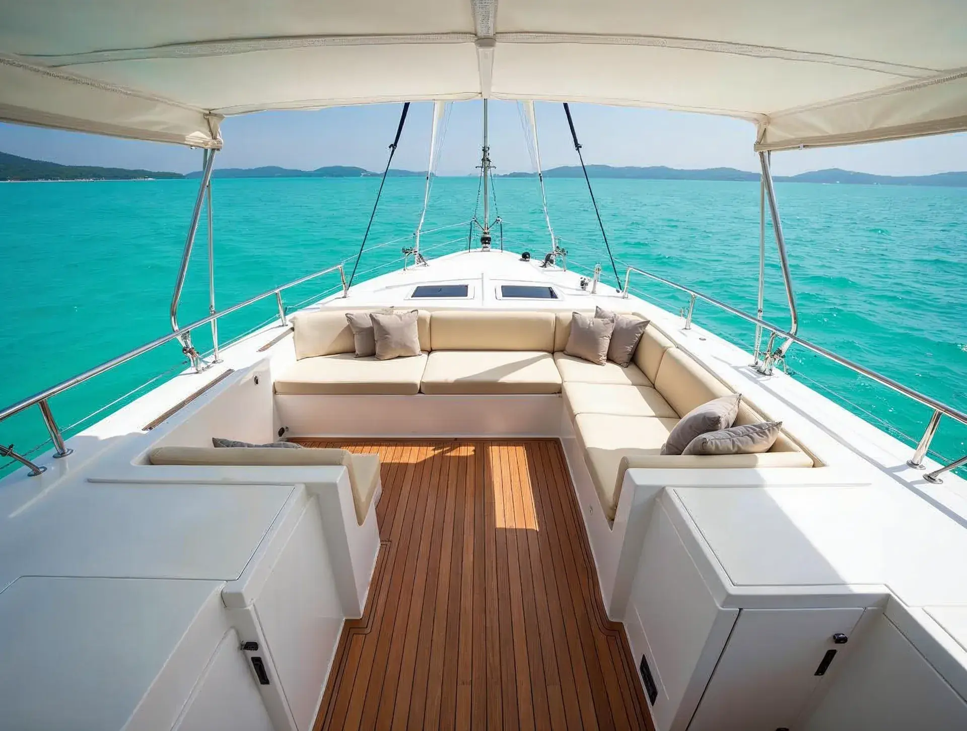 Cockpit and sundeck – Bali 4.6