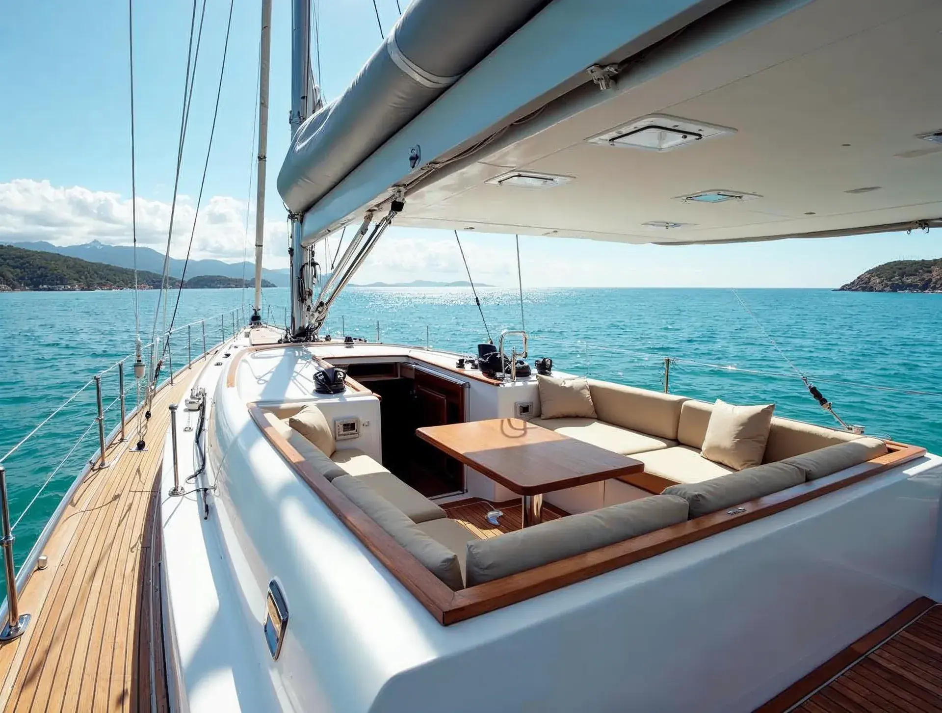 Cockpit and sundeck – Bavaria Cruiser 46