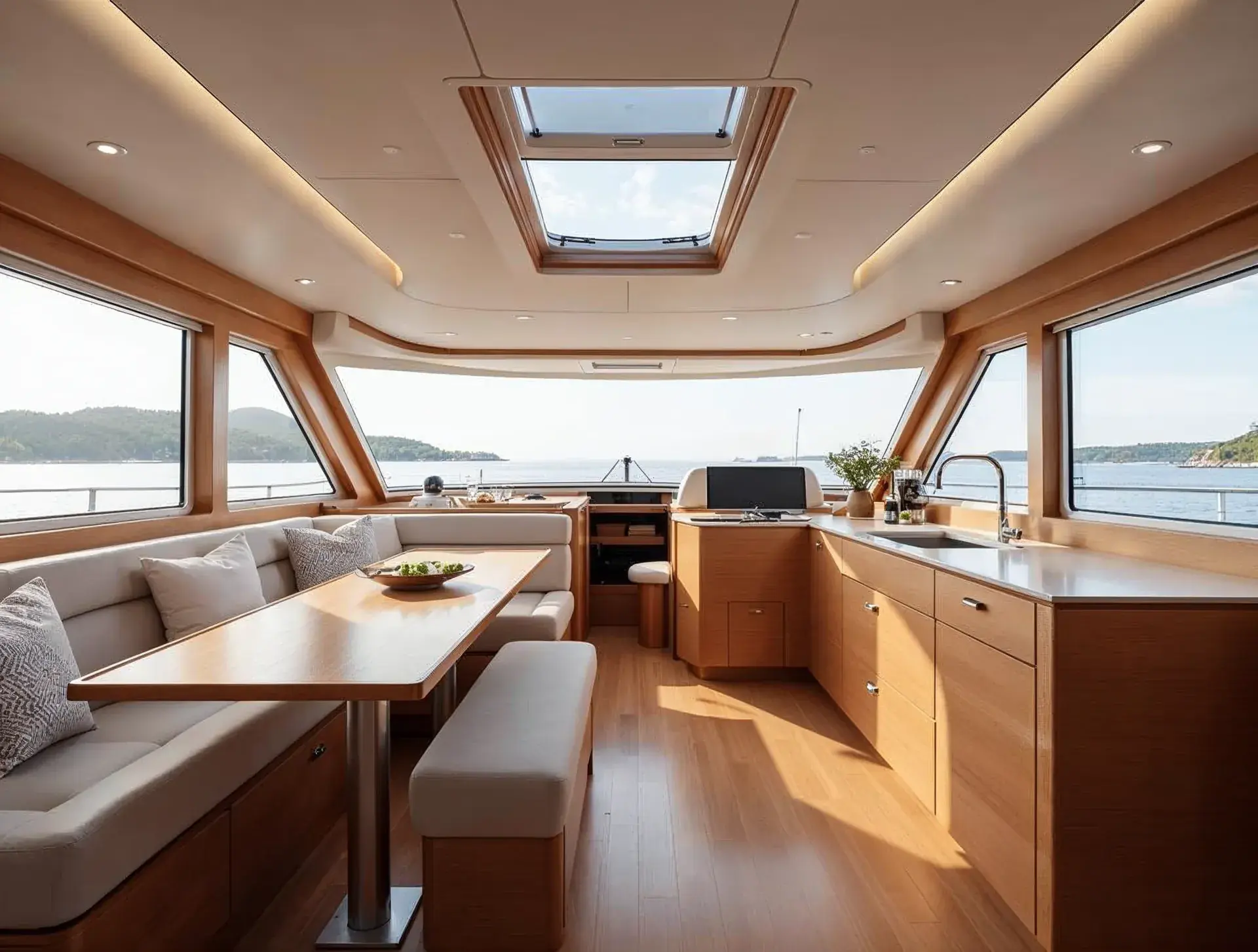 Salon of the Dufour 430