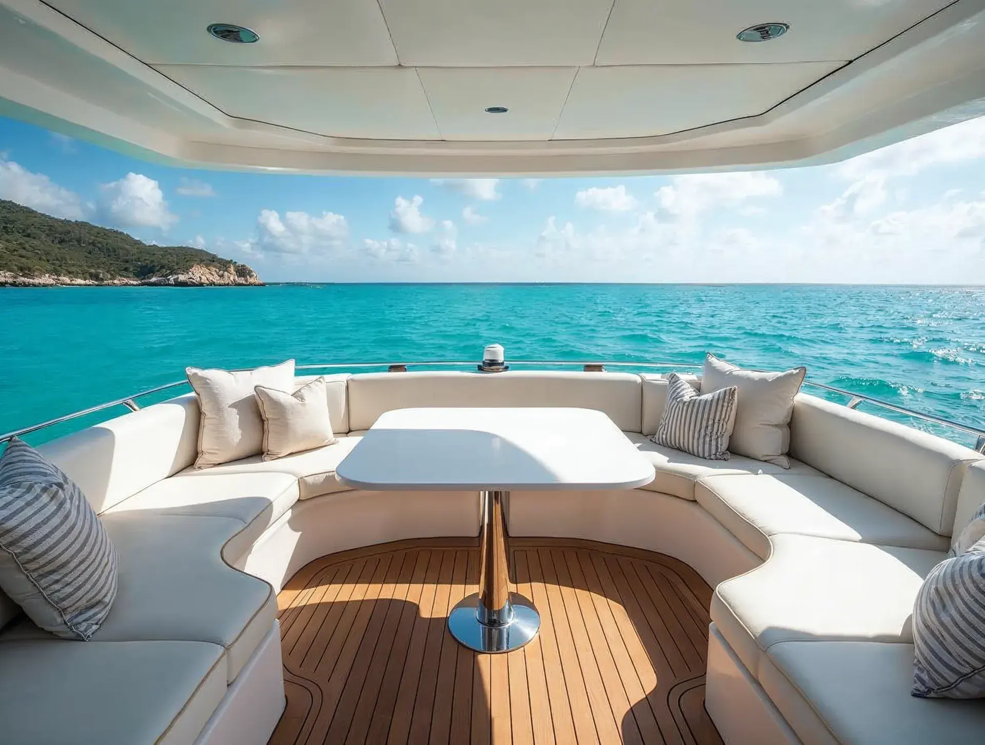 Cockpit and sundeck – Ferretti Yachts 620