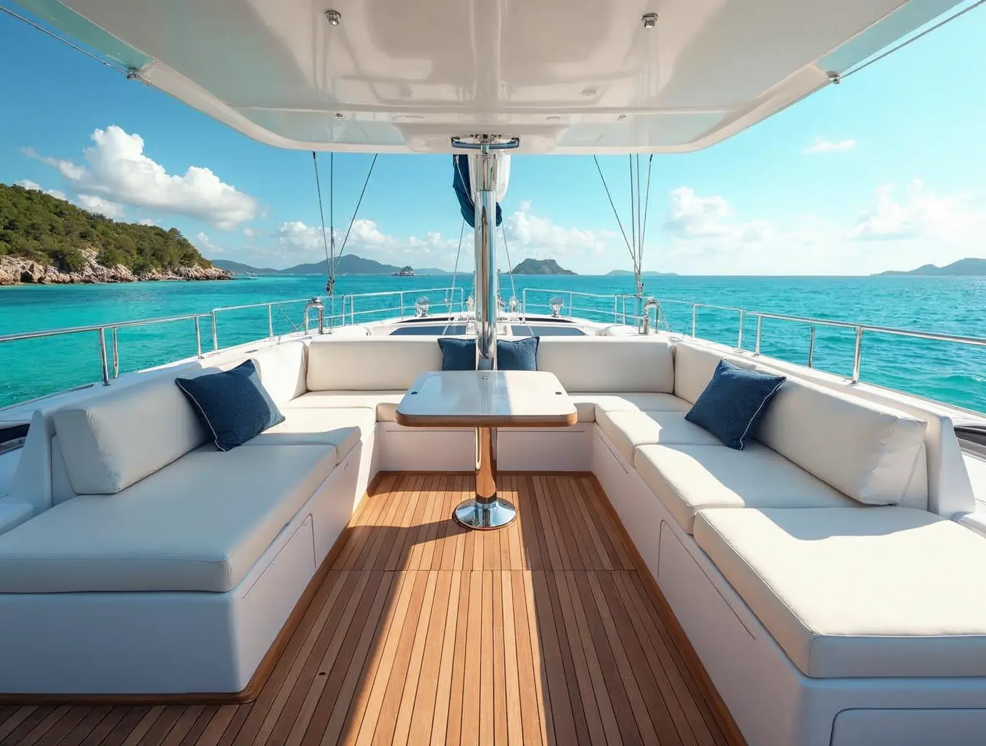 Cockpit and sundeck – Fountaine Pajot Saona 47