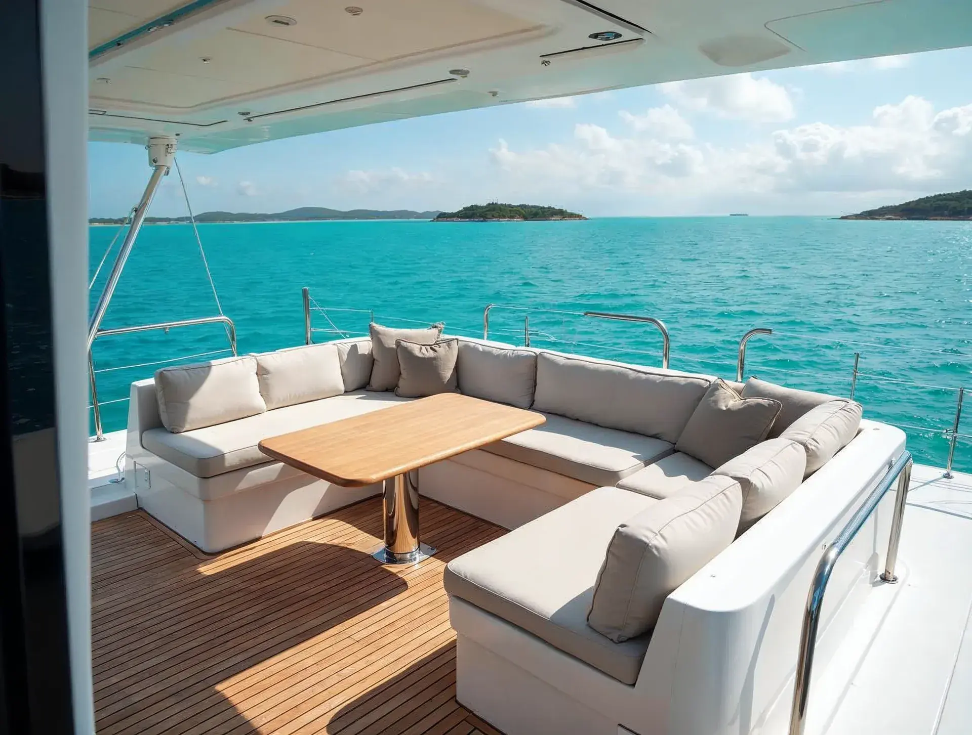 Cockpit and sundeck – Lagoon 42
