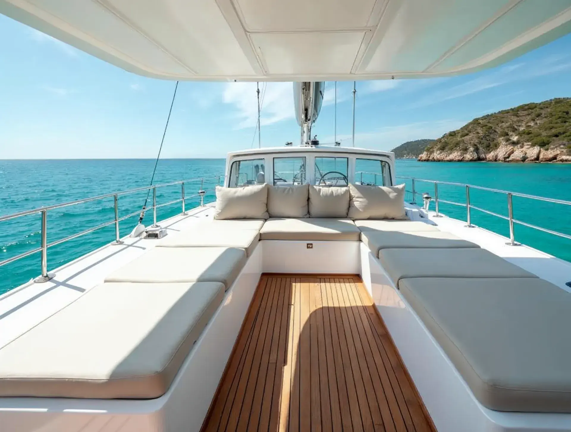 Cockpit and sundeck – Lagoon 46