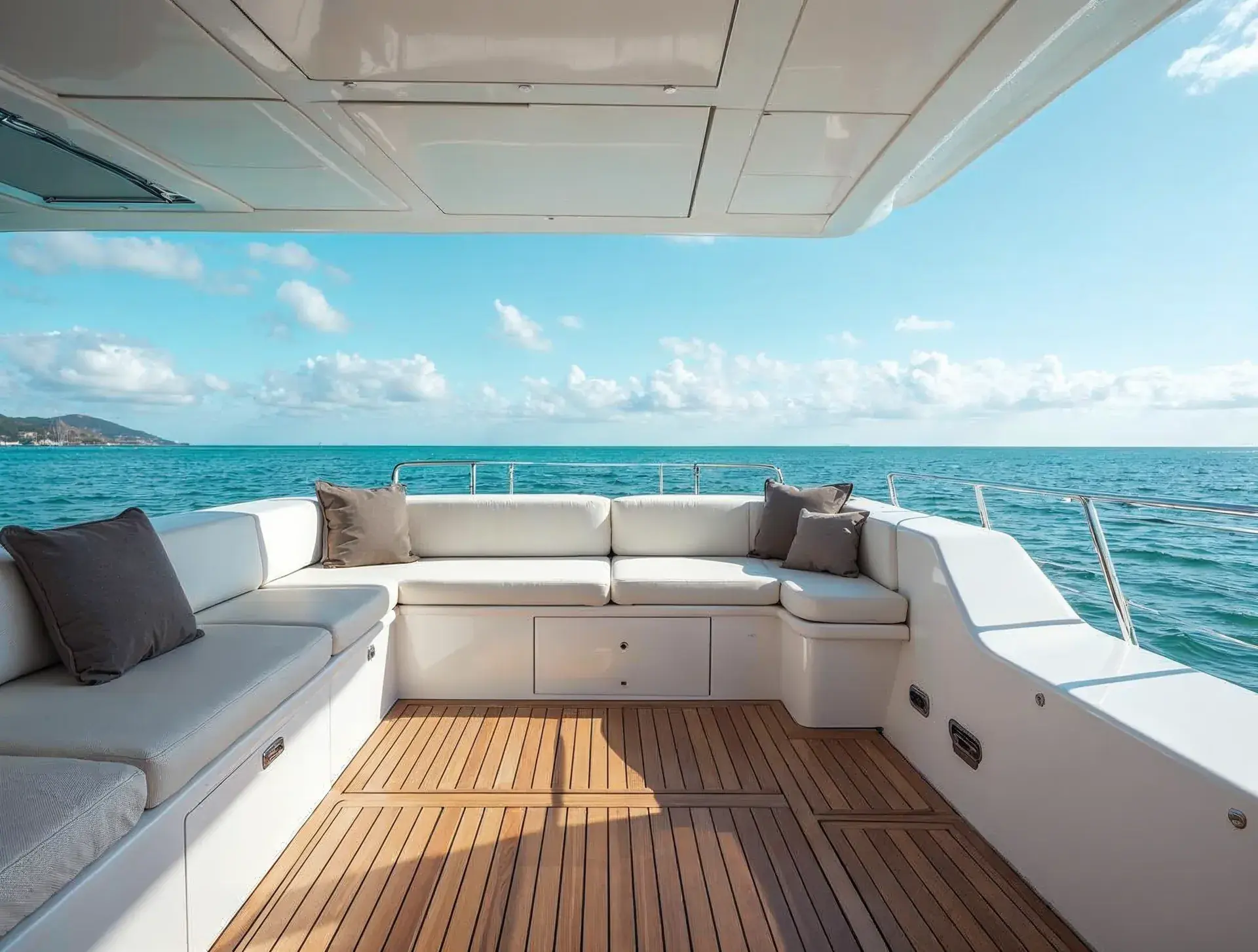 Cockpit and sundeck – Leopard 45