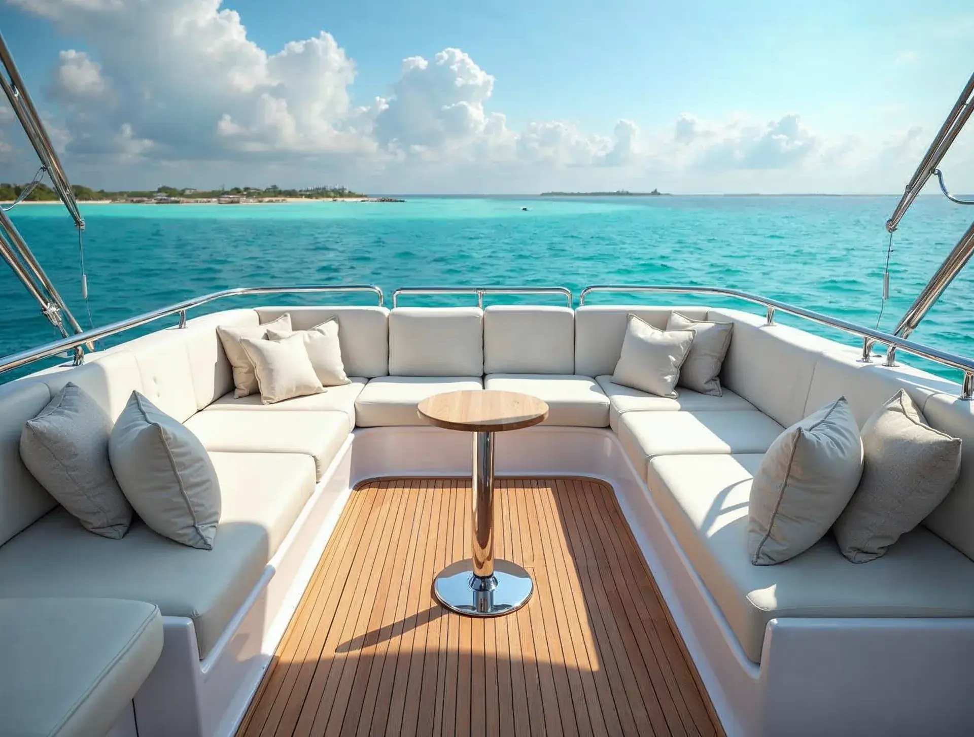 Cockpit and sundeck – Princess V60