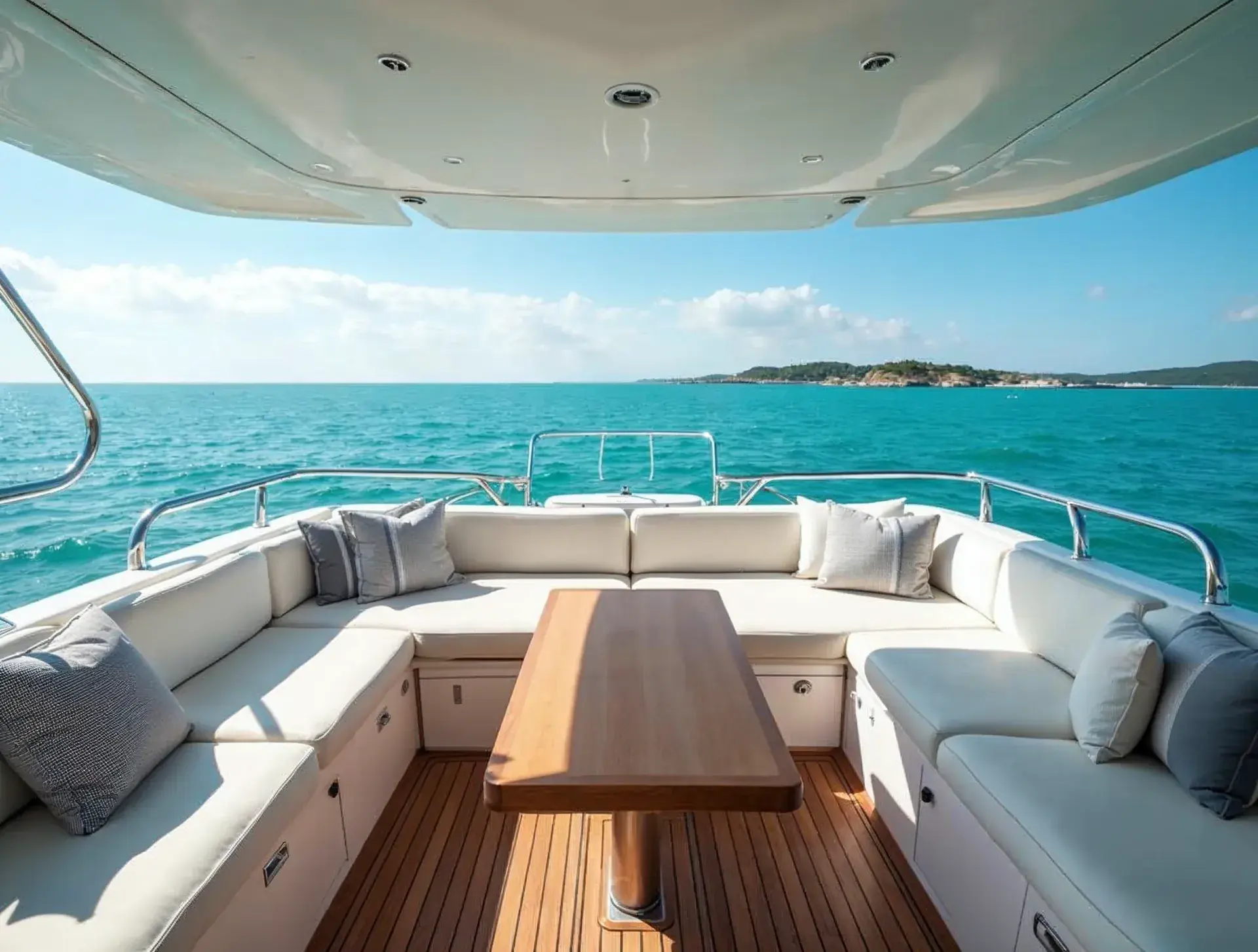 Cockpit and sundeck – Riva 56 Rivale