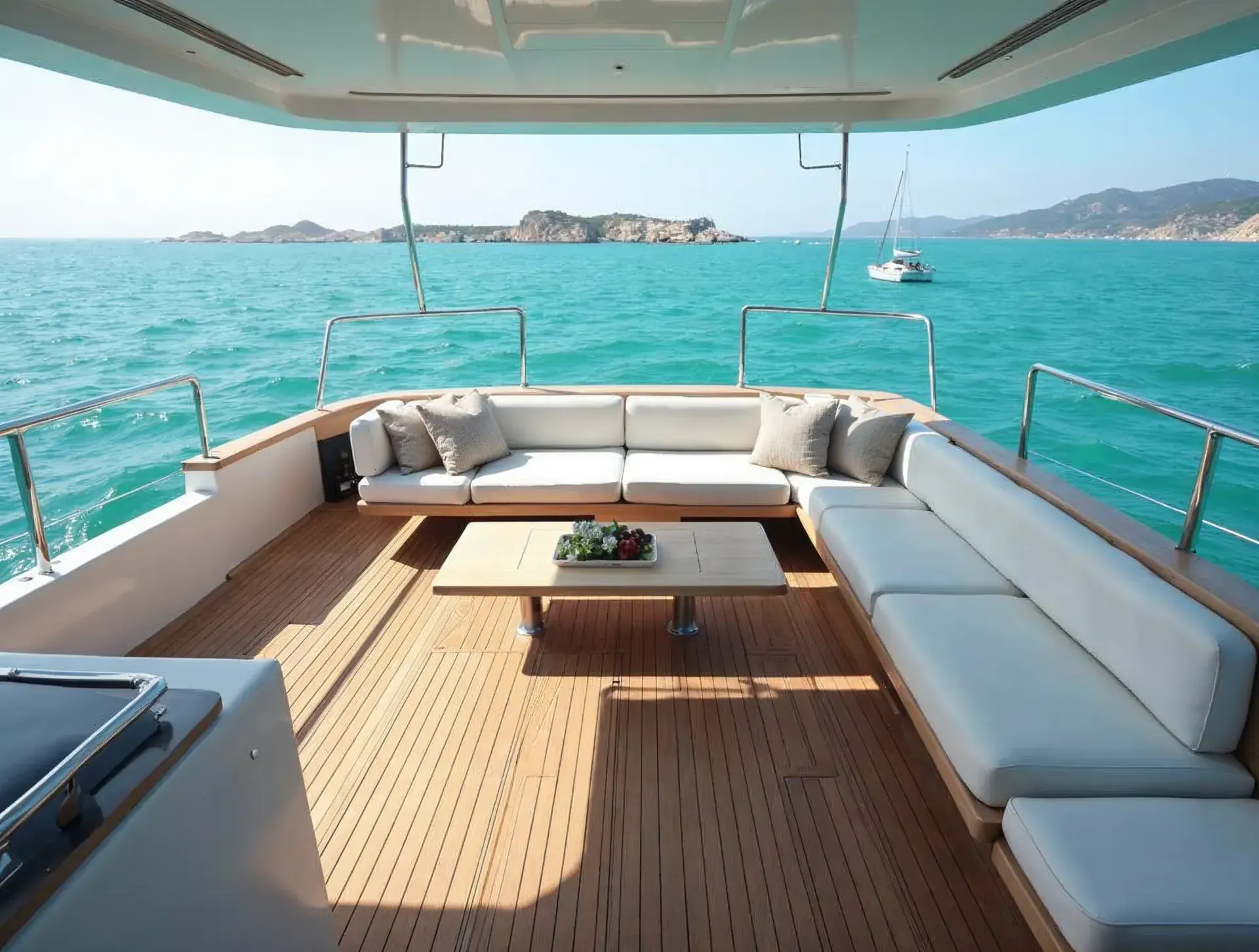 Cockpit and sundeck – Sunreef 60